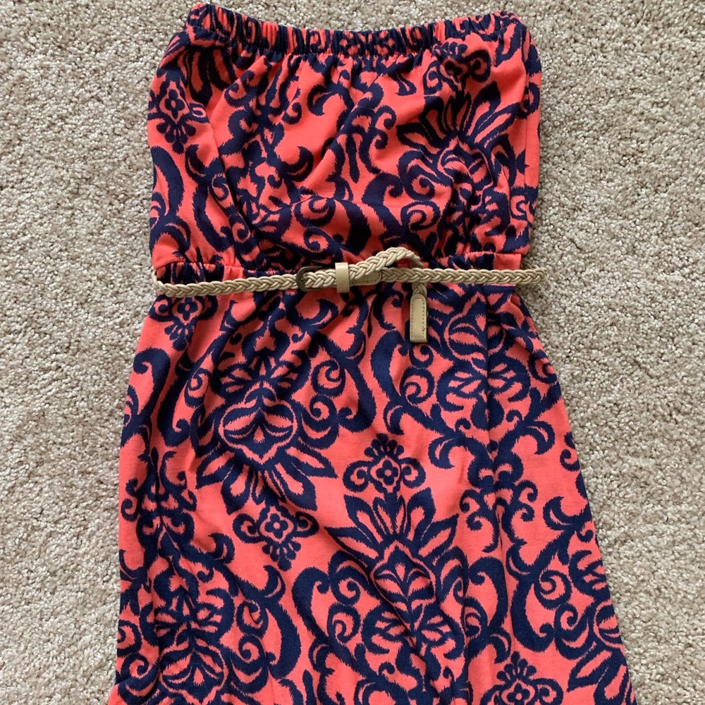 Strapless Maxi Dress